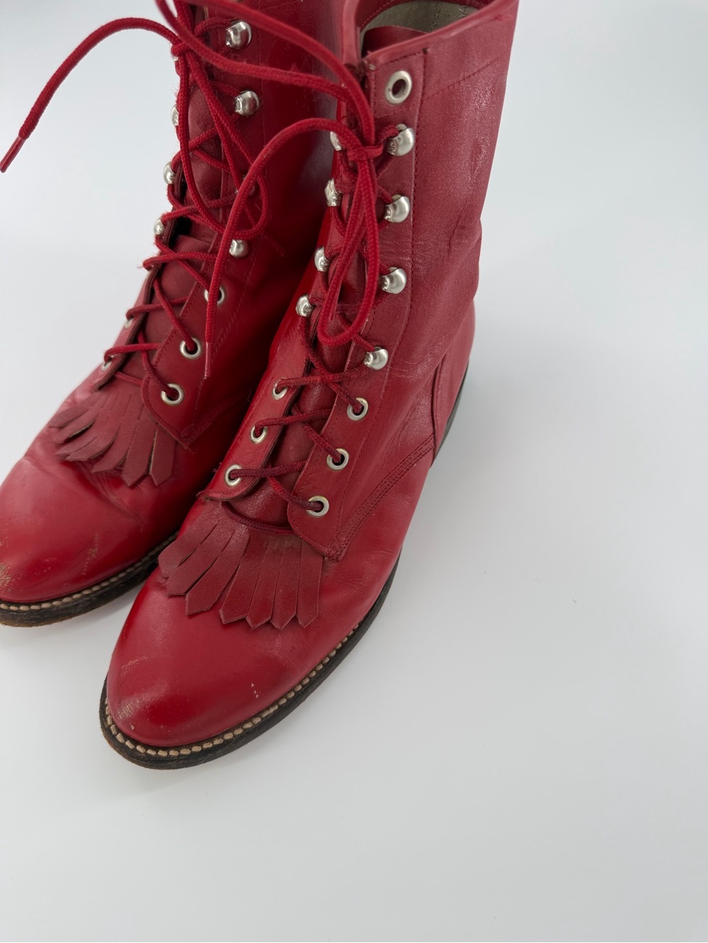 Cowtown VTG Lace-up boots